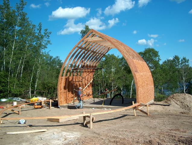 Dueck's Laminated Rafters Setup Project