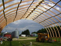 Duecks' Rafters Latest Project