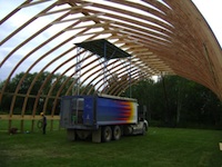 Duecks' Rafters Latest Project