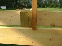 Duecks' Rafters Latest Project